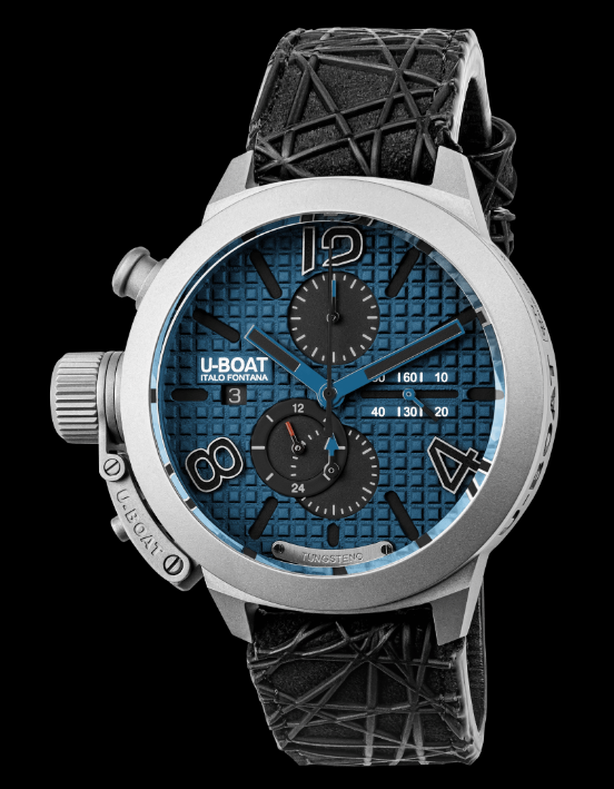 U-BOAT CLASSICO 45 TITANIUM TUNGSTEN BLUE 3003 Replica Watch